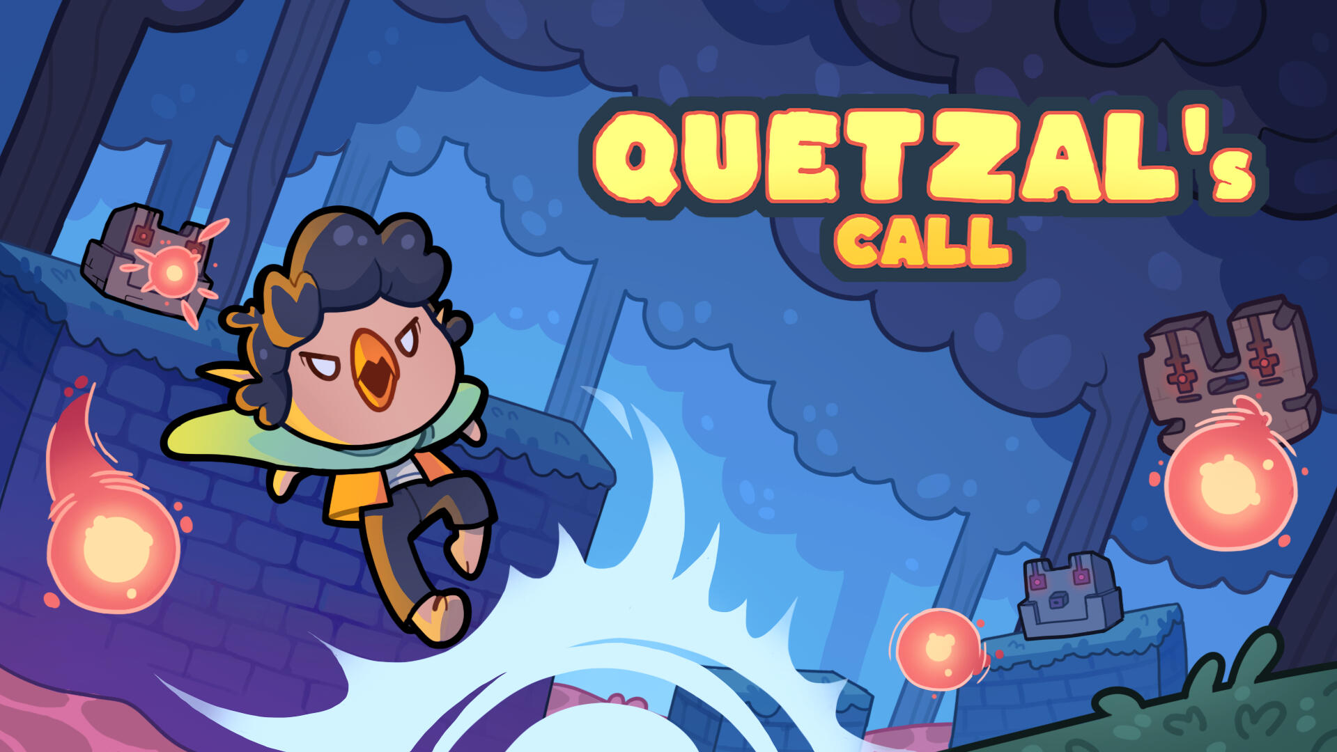 Steam capsule for Quetzal's Call, by Tissue Inu.