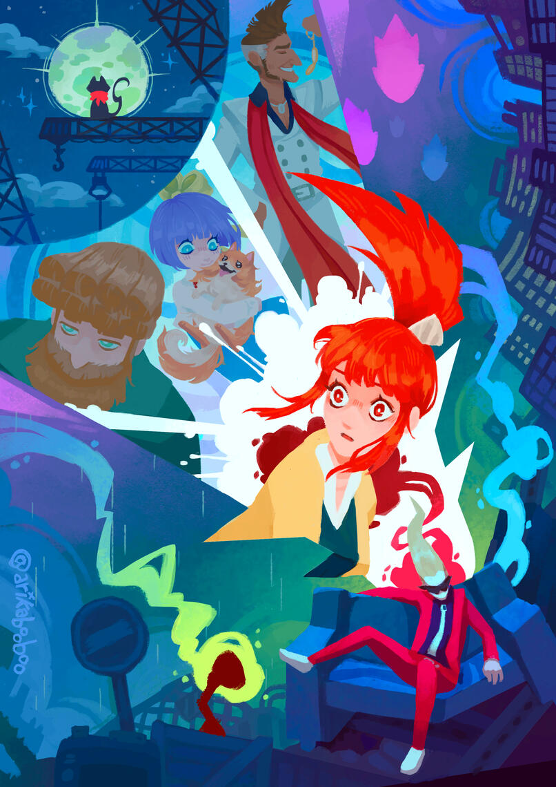 Fanart of Ghost Trick: Phantom Detective.