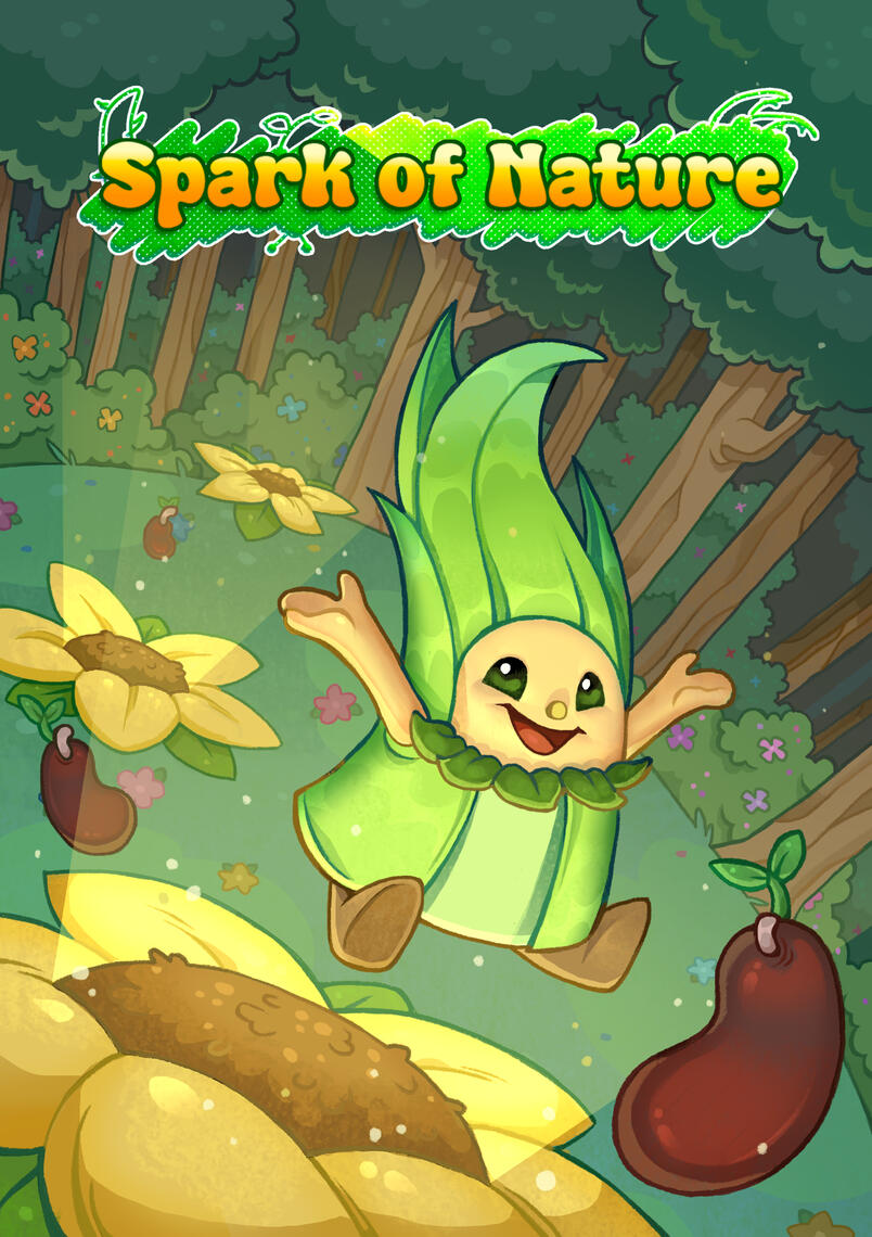 Cover art for Spark of Nature, by Reborn Planet Studios.