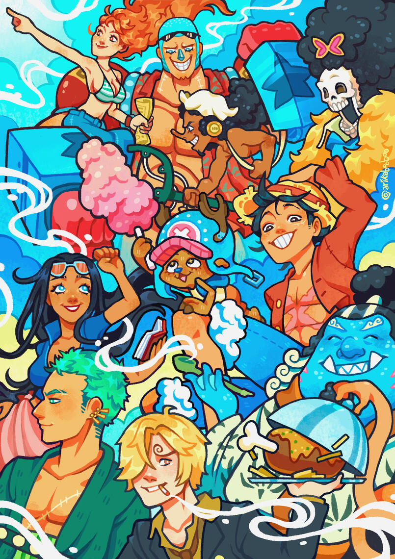 Fanart of One Piece.